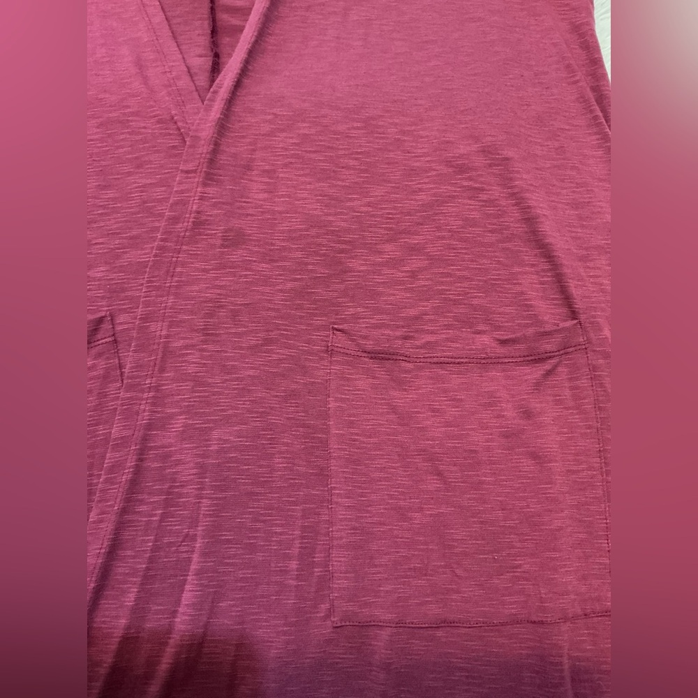 LuLaRoe Women's XL Maroon Long Sleeve Cardigan Sweater - Picture 12 of 12